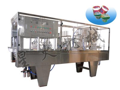 BHP-4杯盒灌裝封口機(jī)（玻璃罩、吸杯）